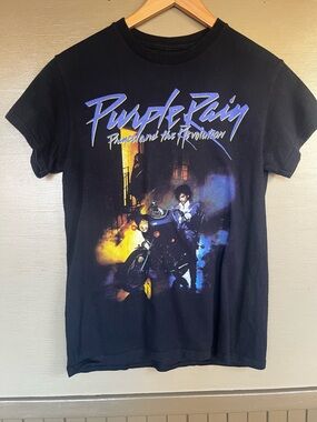 The Prince Estate Purple Rain Tour Graphic Tee Small